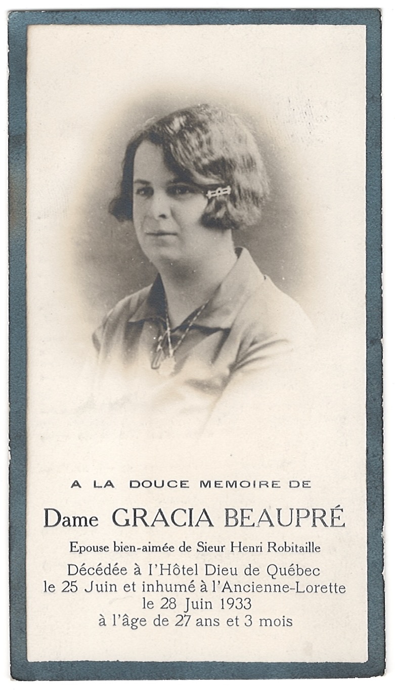 1920C   Reverende Soeur Ste Melanie (Delphine Robitaille)