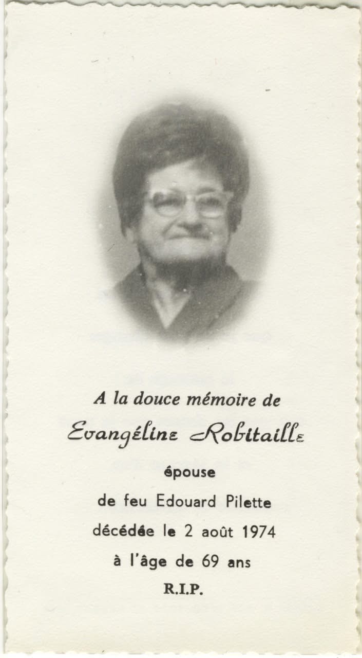 1920C   Reverende Soeur Ste Melanie (Delphine Robitaille)