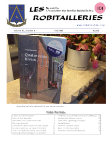 Robitailleries No 101