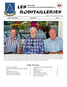 Robitailleries No 84, in English